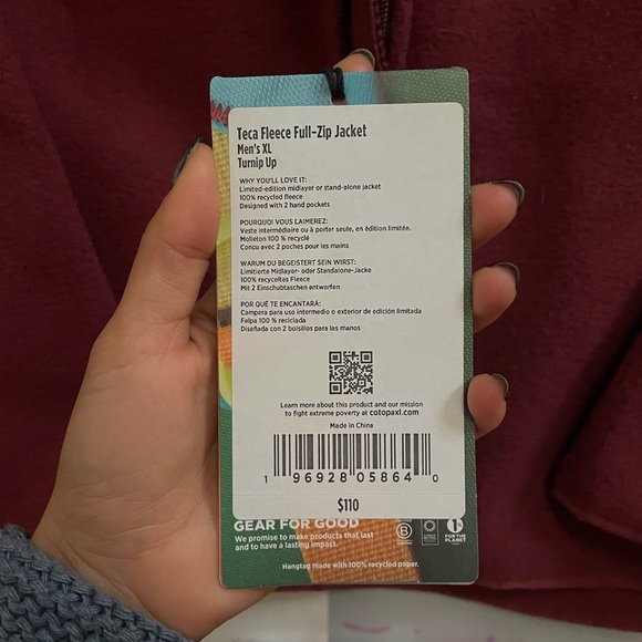NWT Cotopaxi Fleece Jacket - Picture 7 of 7